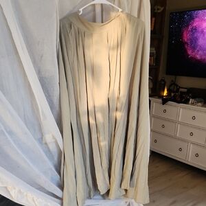 Elegant Green Women's Skirt Maxi Size M